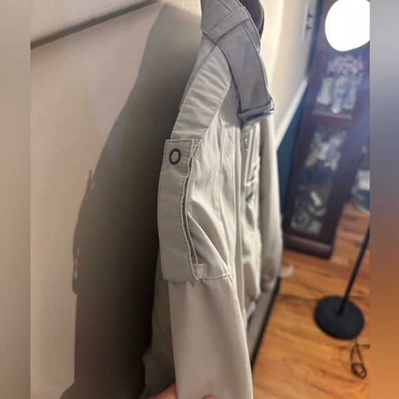 Members Only Vintage Beige Full Zip Up Jacket, Size Small (Unisex) - Picture 5 of 11